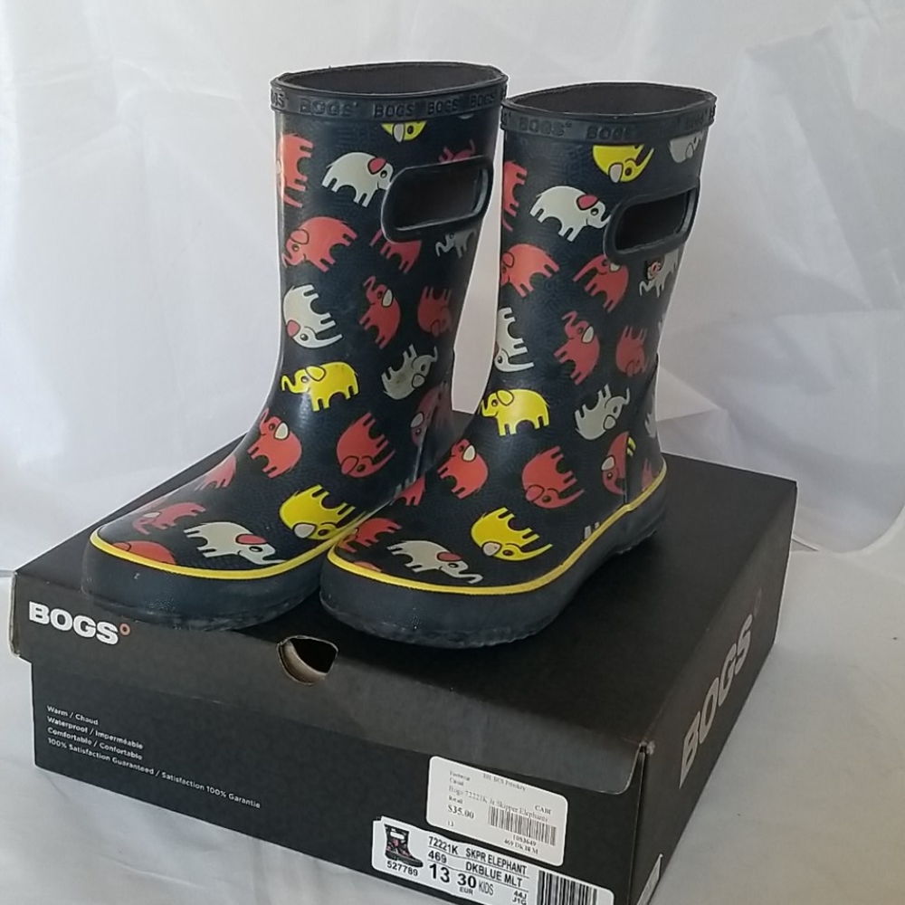 Bogs Rainboot. kids 13.
